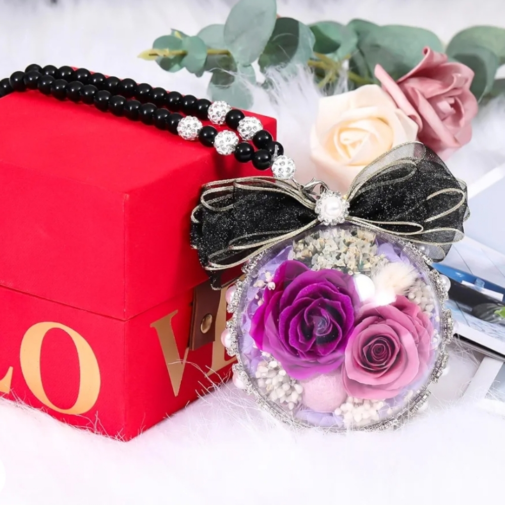 Preserved Flowers Hanging Ornament